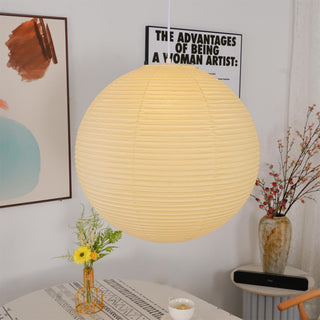 Moderní LED Závěsné Svítidlo | Papírový Kulatý Tvar