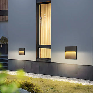 Venkovní Moderní Nástěnné Svítidlo | Kulatý LED Černá Design