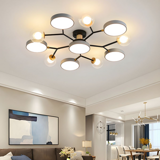 Vnitřní moderní stropní lampa | Větvový LED design G9