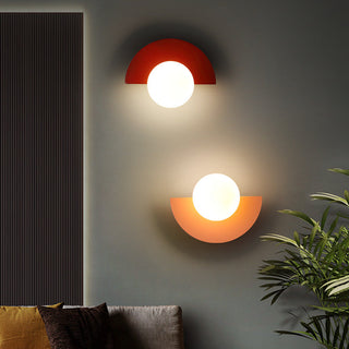 Vnitřní Moderní Nástěnná Lampa | Tvar Polovičního Měsíce G9