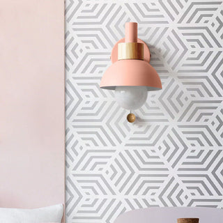 Vnitřní Moderní Nástěnná Lampa | Severský Design s Řetízkem