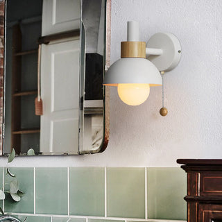 Vnitřní Moderní Nástěnná Lampa | Severský Design s Řetízkem