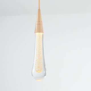 Vnitřní Moderní Závěsná Lampa | Zlato ve Tvaru Kapky LED Design