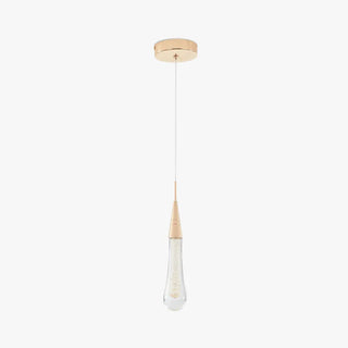 Vnitřní Moderní Závěsná Lampa | Zlato ve Tvaru Kapky LED Design