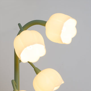 Vnitřní Dekorativní Stolní Lampa | Zelená Design Zvonkové Orchideje