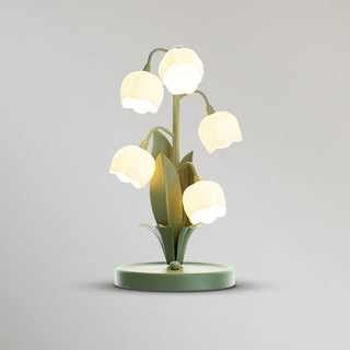 Vnitřní Dekorativní Stolní Lampa | Zelená Design Zvonkové Orchideje