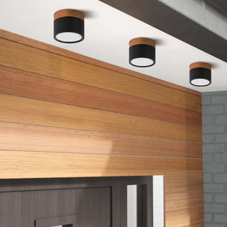 Vnitřní Stropní Svítidlo | Malý Přisazený Válcový LED Design