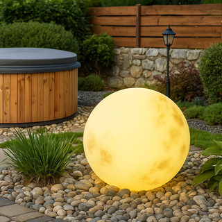 Venkovní Zahradní Světla ve Tvaru Měsíce | LED Dekorativní Lampy