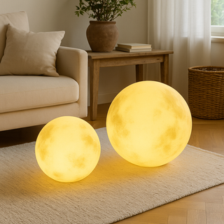 Venkovní Zahradní Světla ve Tvaru Měsíce | LED Dekorativní Lampy