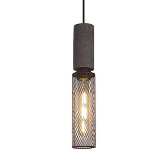 Vnitřní moderní závěsná lampa | Válcový design E27