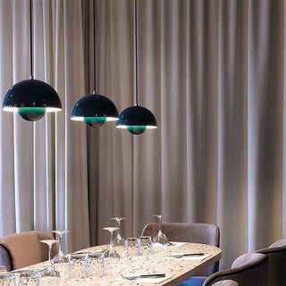 Vnitřní Moderní Závěsná Lampa | Polokoule LED Design