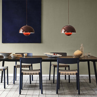Vnitřní Moderní Závěsná Lampa | Polokoule LED Design
