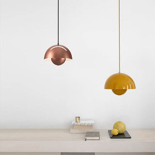 Vnitřní Moderní Závěsná Lampa | Polokoule LED Design