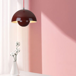 Vnitřní Moderní Závěsná Lampa | Polokoule LED Design