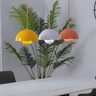 Vnitřní Moderní Závěsná Lampa | Polokoule LED Design