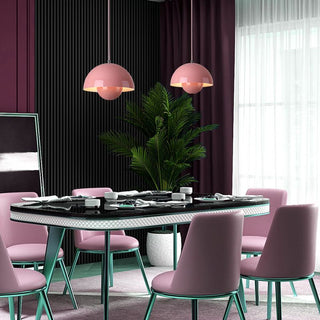 Vnitřní Moderní Závěsná Lampa | Polokoule LED Design
