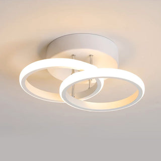 Vnitřní Stropní Svítidlo | LED Zakřivený Kovový Rám