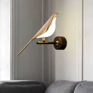 Vnitřní Moderní Nástěnná Lampa | Dekorativní Design Ptáka
