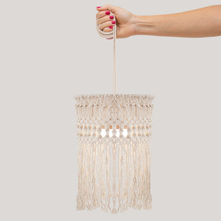 Venkovní Závěsné Světlo | Boho Makramé Světlo