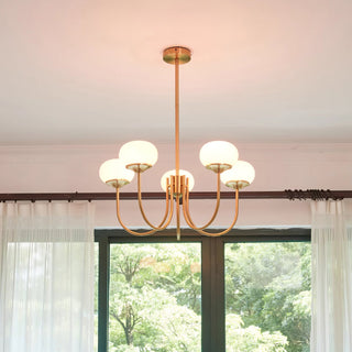 Vnitřní Moderní Závěsné Svítidlo | Dekorativní Design se Zaoblenými Stínidly