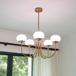 Vnitřní Moderní Závěsné Svítidlo | Dekorativní Design se Zaoblenými Stínidly