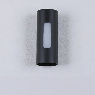 Venkovní Nástěnné Svítidlo | Černá Moderní Kulatý LED Design
