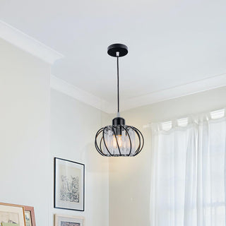 Vnitřní LED Závěsná Lampa | Chodba Černá Návrh