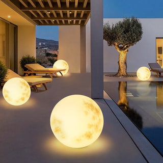Venkovní Zahradní Světla ve Tvaru Měsíce | LED Dekorativní Lampy