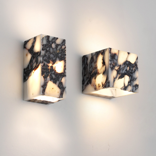 Vnitřní Nástěnné Svítidlo z Mramoru | Moderní Minimalistický led Design