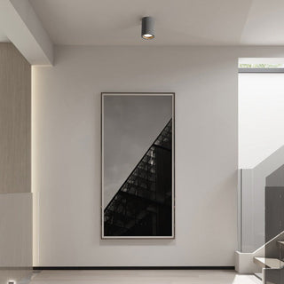 Vnitřní Industriální Stropní Svítidlo | Minimalistický Cementové LED Design