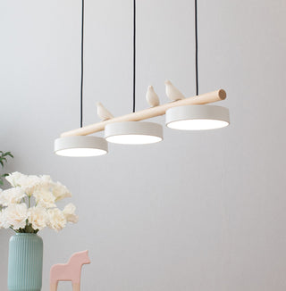 Vnitřní Závěsné Svítidlo | Moderní LED Dekorativní Lustr s Ptáčky