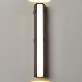 Venkovní Nástěnné Svítidlo | LED Up & Down Černá Lampa