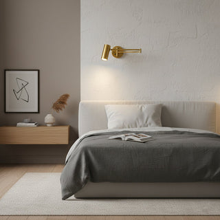 Vnitřní Moderní Nástěnné Svítidlo | LED Výkyvné Rameno Design