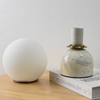 Vnitřní Moderní Stolní Lampa | Dekorativní Mramorový Koule Design
