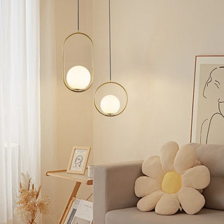 Vnitřní Moderní Závěsné Svítidlo | Minimalistický Koulový Design E14