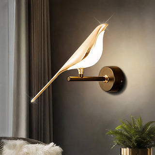 Vnitřní Moderní Nástěnná Lampa | Dekorativní Design Ptáka