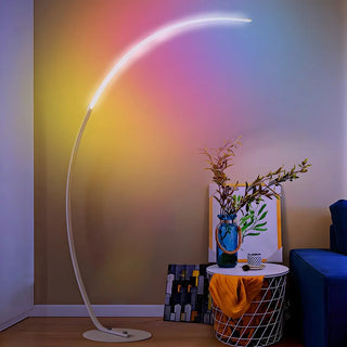 Vnitřní moderní oblouková stojací lampa | LED design