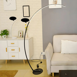 Vnitřní moderní oblouková stojací lampa | LED design