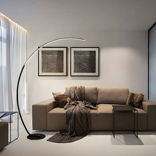 Vnitřní moderní oblouková stojací lampa | LED design