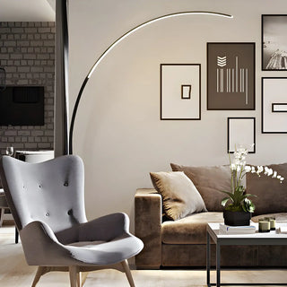 Vnitřní moderní oblouková stojací lampa | LED design