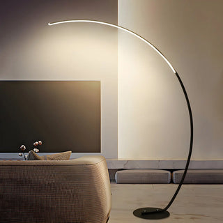 Vnitřní moderní oblouková stojací lampa | LED design