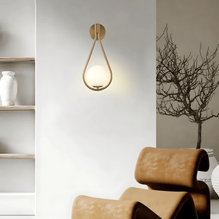 Vnitřní LED Nástěnné Svítidlo | Moderní Design Kapky