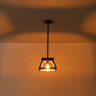 Vnitřní Závěsné Svítidlo | Lucernový Rámový Dekorativní Design
