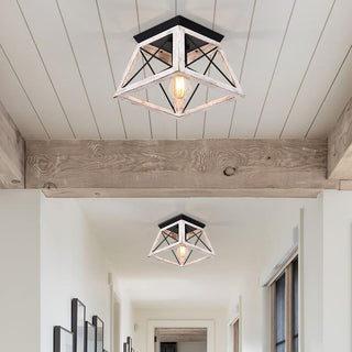 Vnitřní Stropní Svítidlo | Čtvercový Rámový Přisazený LED Design