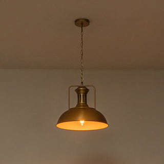 Vnitřní Závěsné Svítidlo | Průmyslový Kupolový Design