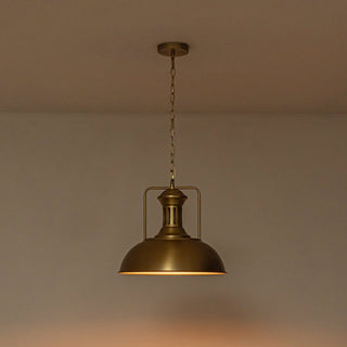 Vnitřní Závěsné Svítidlo | Průmyslový Kupolový Design