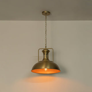 Vnitřní Závěsné Svítidlo | Průmyslový Kupolový Design