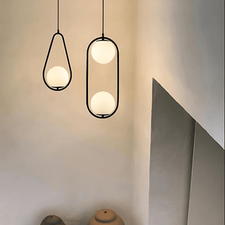 Vnitřní Moderní Závěsné Svítidlo | Geometrické Design E14