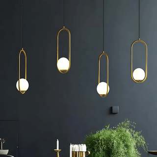 Vnitřní Moderní Závěsné Svítidlo | Geometrické Design E14