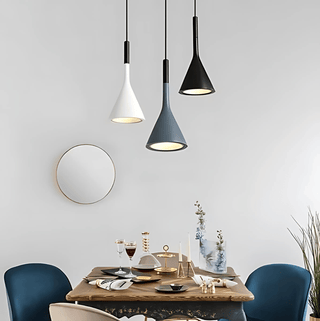 Vnitřní Moderní Závěsné Svítidlo | Kovový Kuželový Minimalistický LED Návrh